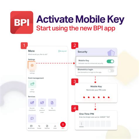 how to activate mobile key in bpi app|Complete guide to the new BPI app .